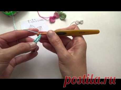 Мини бантик крючком. ( Mini bow crochet )