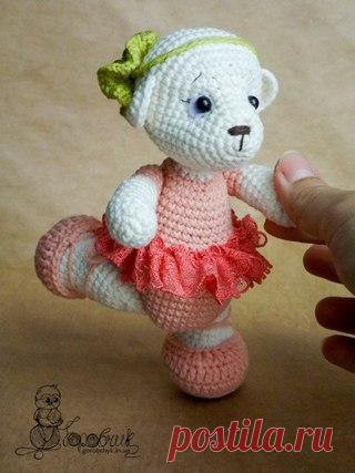 Мишка балеринка. Автор Любовь Пономаренко