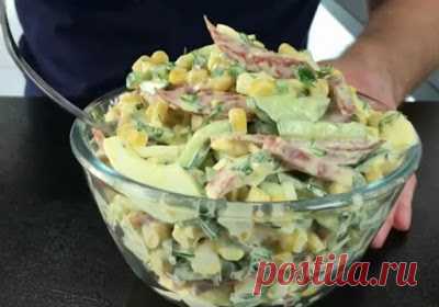 Кулинарочка: Салат «Ярославский» — готовится за считанные минуты, а вкус такой,что не оторваться