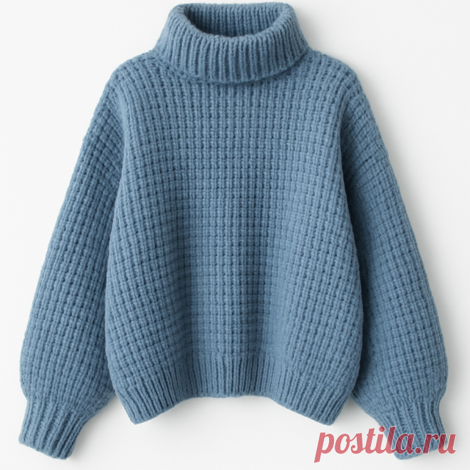 Oversized Pullover Crochet Pattern