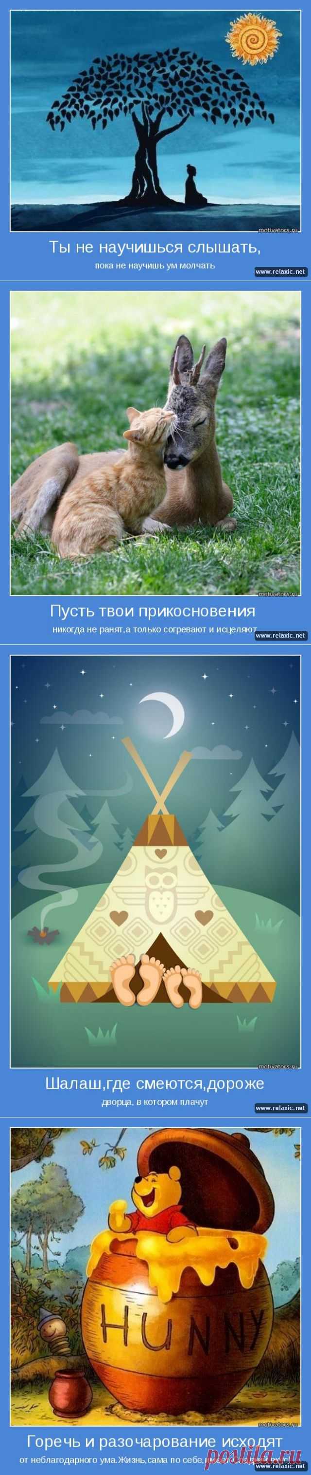 Позитивные мотиваторы (115 штук) | Релаксик