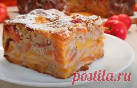 Самый вкусный и мега яблочный пирог - Вкус жизни - медиаплатформа МирТесен