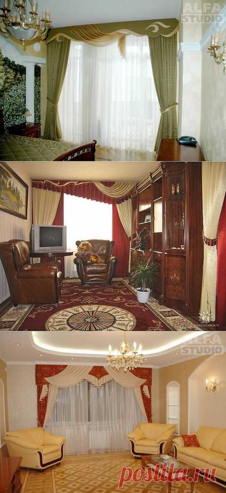 Оформление окна в интерьере.Красивые фото!.