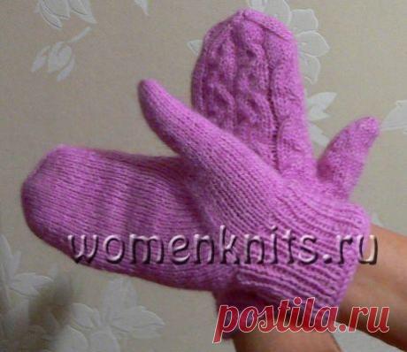 Рукавицы с индийским клином для большого пальца