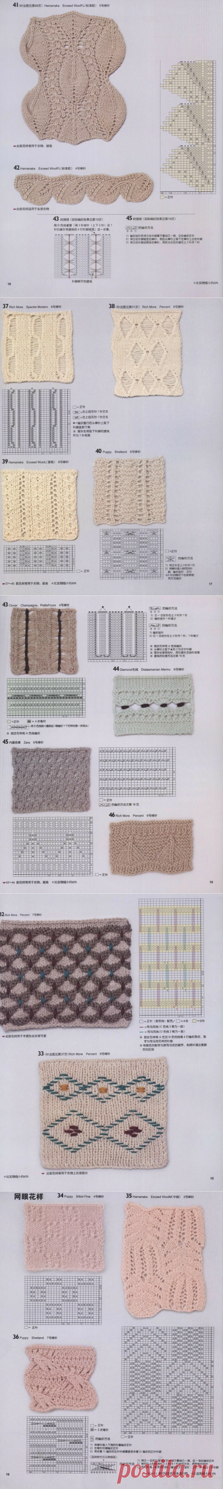 АЛЬБОМ «KNITTING 150 DESIGNS (WRITTEN IN JAPANESE, CHARTS)»
