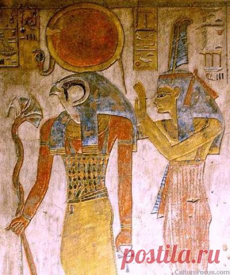 фреска.Ра и Маат