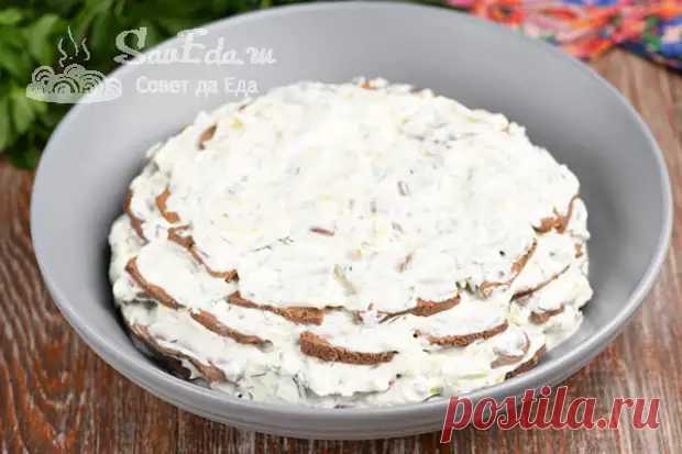 Из вареной говяжьей печени готовлю очень вкусную закуску - все дело в отличном соусе