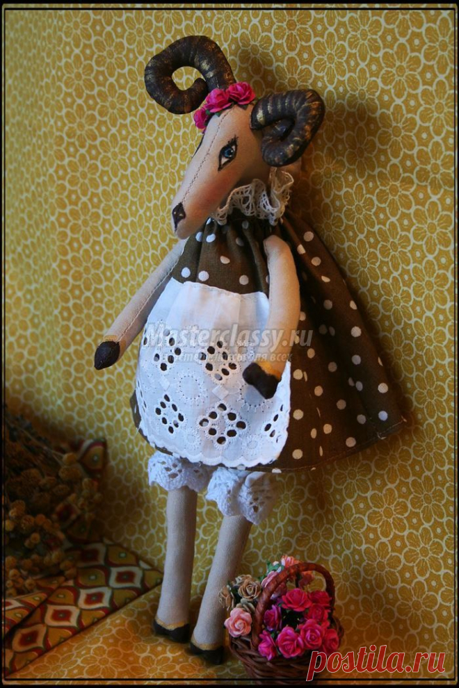 Как сделать козу своими руками. Мастер-класс с фото. Часть 1