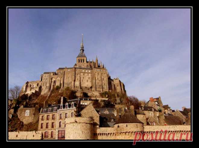 фото le-Mont-St-Michel Франция