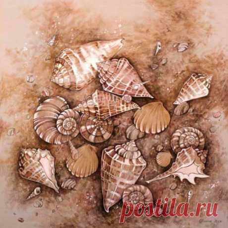 Beauty will save Maria Kaminskaya Batik - Beauty will save