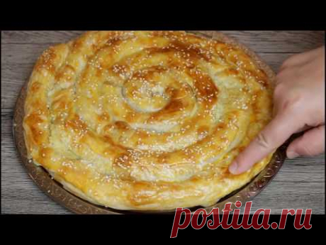 Когда не хочется раскатать тесто/Секрет Шикарного Пирога из доступных продуктов.