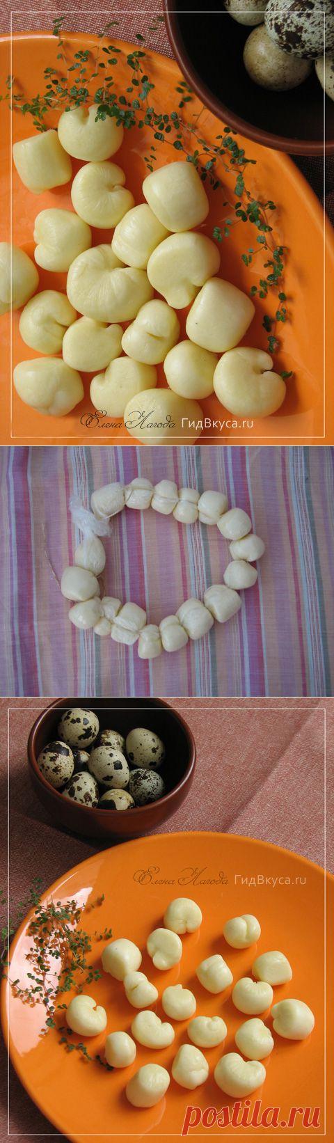 Домашняя моцарелла.