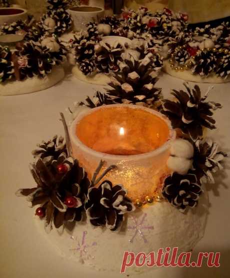 Preparation for the New Year. Candlesticks. – MaLenaDolls