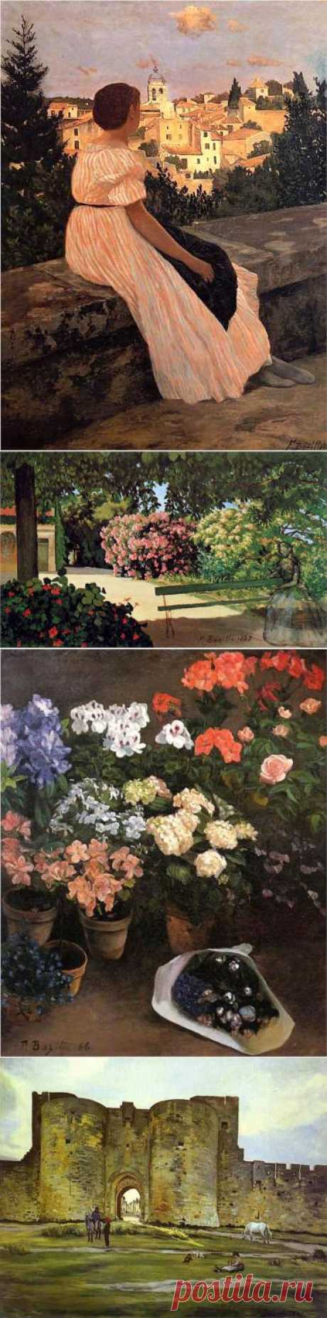 Жан Фредерик Базиль, французский . Один из основателей импрессионизма.