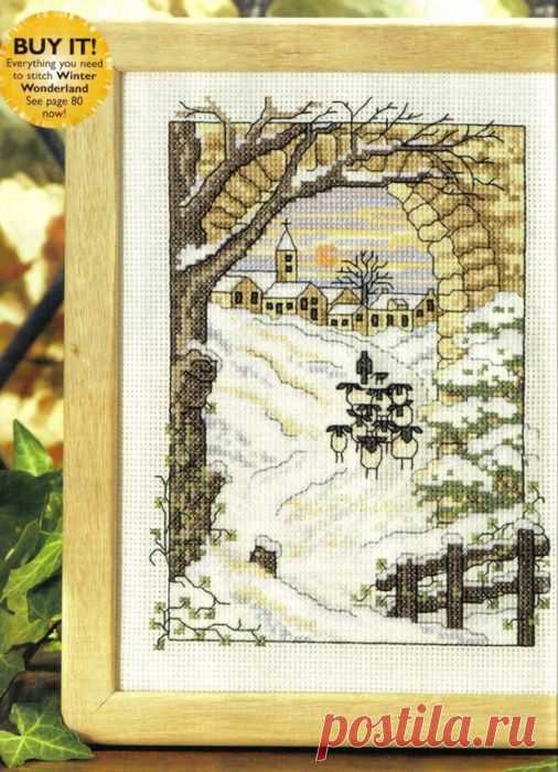 зимные пейзажи