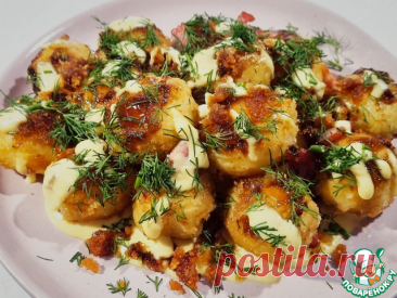 Молодой картофель под соусом карбонара. Молодой Картофель под соусом Карбонара - это блюдо может быть обедом, ужином, даже горячим на Праздничном столе.