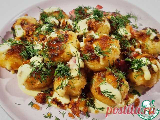 Молодой картофель под соусом карбонара. Молодой Картофель под соусом Карбонара - это блюдо может быть обедом, ужином, даже горячим на Праздничном столе.