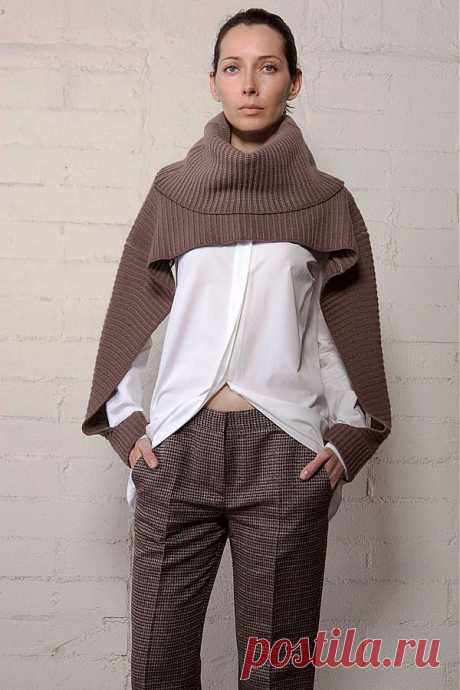 Коробка вязать Cowlneck платок - Трикотаж | DES КОХАН