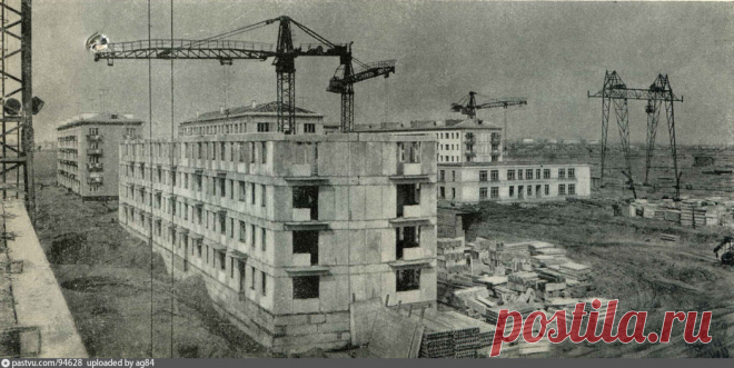 Фотография - Кузьминки, квартал №113 - Фотографии старой Москвы