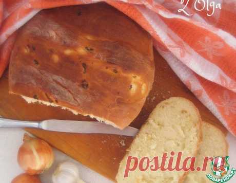 Луковый хлеб на сыворотке – кулинарный рецепт