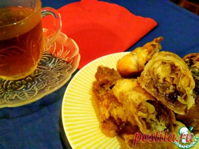 Постный штрудель 