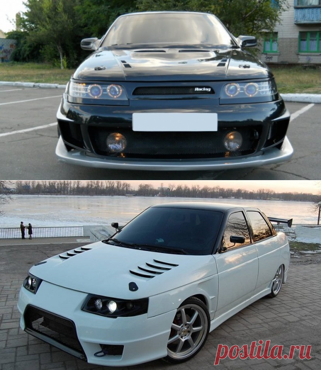 Тюнинг фар и задних фонарей ВАЗ 2110 и 2112 своими руками