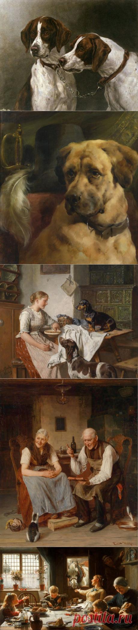 Вернисаж живописи 17-19 веков - из цикла *Наши любимцы*.