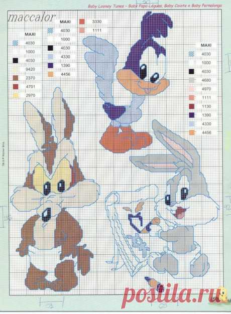 Вышивка. Looney Tunes - Клуб рукоделия - Страна Мам