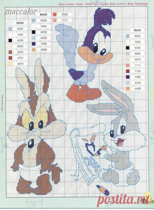 Вышивка. Looney Tunes - Клуб рукоделия - Страна Мам
