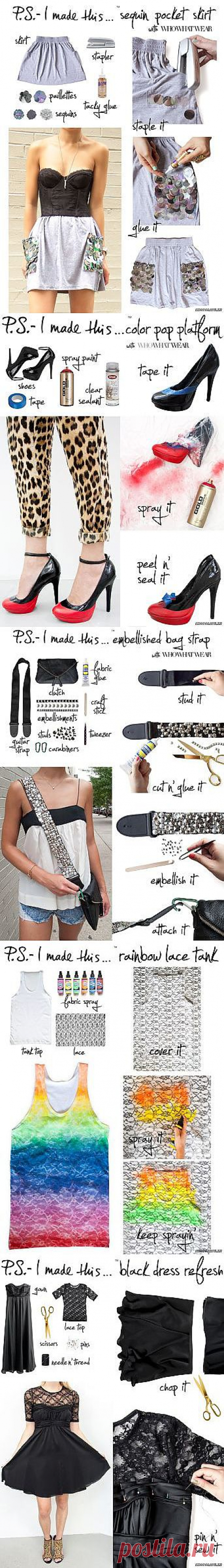 (+1) тема - Переделка одежды своими руками | СВОИМИ РУКАМИ