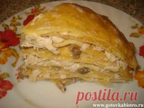 Лазанья из блинов