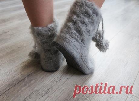 Knitted Ugg Shoes Uggs Slippers Women's Shoes Knitted | Etsy