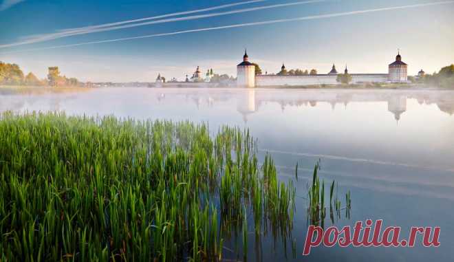Утро монастыря.