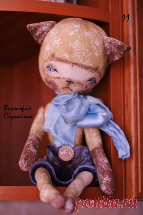 КОШЕЧКА ВИКТОРИИ СЛУЧАЙНОЙ. Выкройка