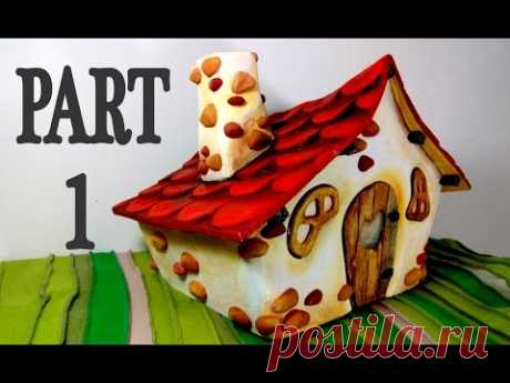 ❣DIY Fairy House - Part 1/3 - Making the faux wood fairy door and windows❣
