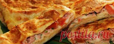 Быстрые рецепты: лаваш спешит на помощь | Четыре вкуса