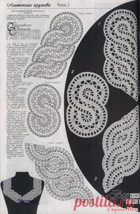 . Платье цвета какао с молоком из ленточного кружева - Все в ажуре... (вязание крючком) - Страна Мам