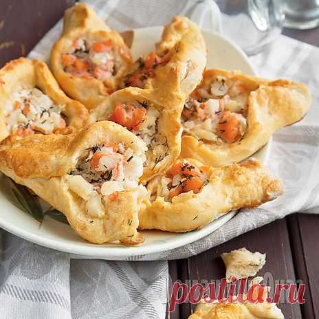Расстегаи с семгой и треской | Рецепты Вкусно и Полезно