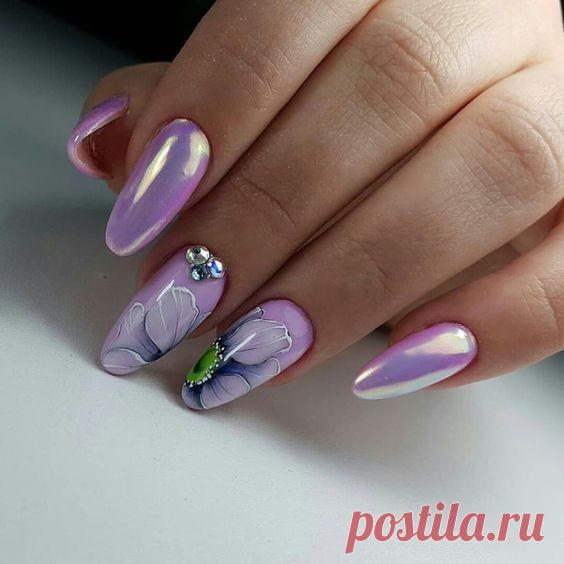 Маникюр с втиркой