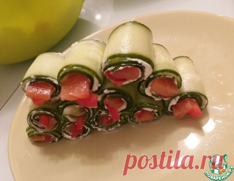 Рулетики на зубок – кулинарный рецепт