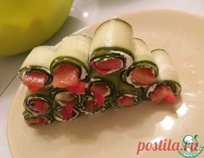 Рулетики на зубок – кулинарный рецепт