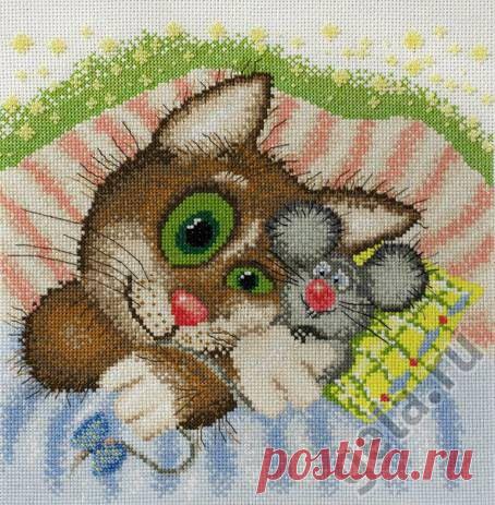 Gallery.ru / Фото #1 - кот с мышкой - irinakiz