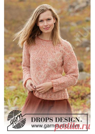 Джемпер Frosted Foliage от DROPS Design