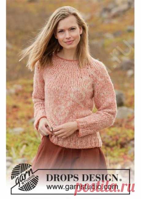 Джемпер Frosted Foliage от DROPS Design