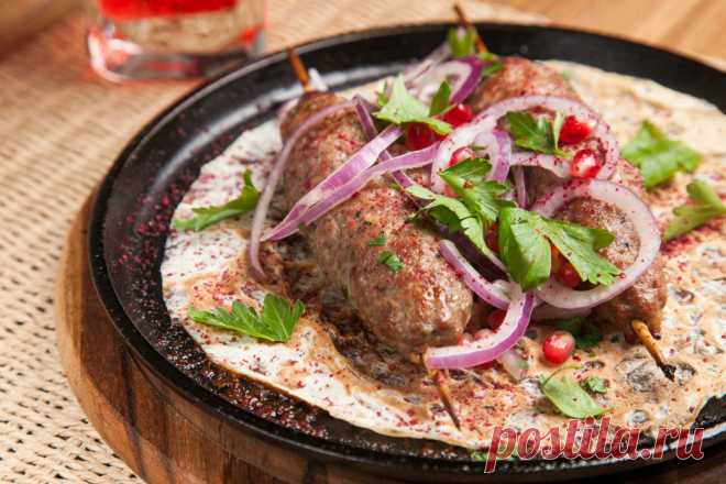 Традиционный люля-кебаб — Вкусные рецепты