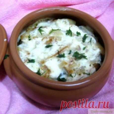 Рыбное жаркое в горшочках - Рецепты от Daily-menu.ru - Daily-menu.ru