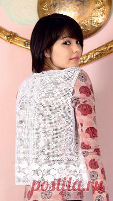 Скачайте схемы Майка в технике филейного вязания, вид рукоделия Вязание крючком - Валентина.ру