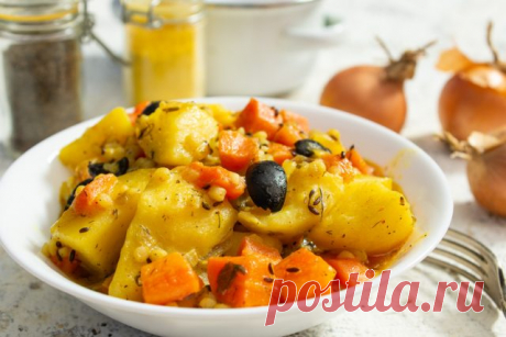 Картофель тушеный по-индийски — Ботаничка