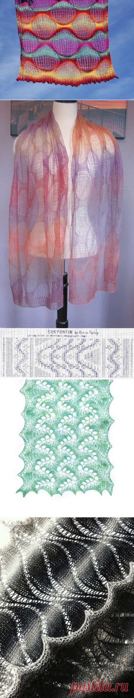 Альбом «Ажурные шарфы и палантины от Kieran Foley»