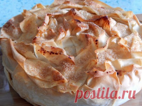 Готовлю вторые выходные. Вкусный яблочный пирог с хрустящей корочкой. - YouTube
